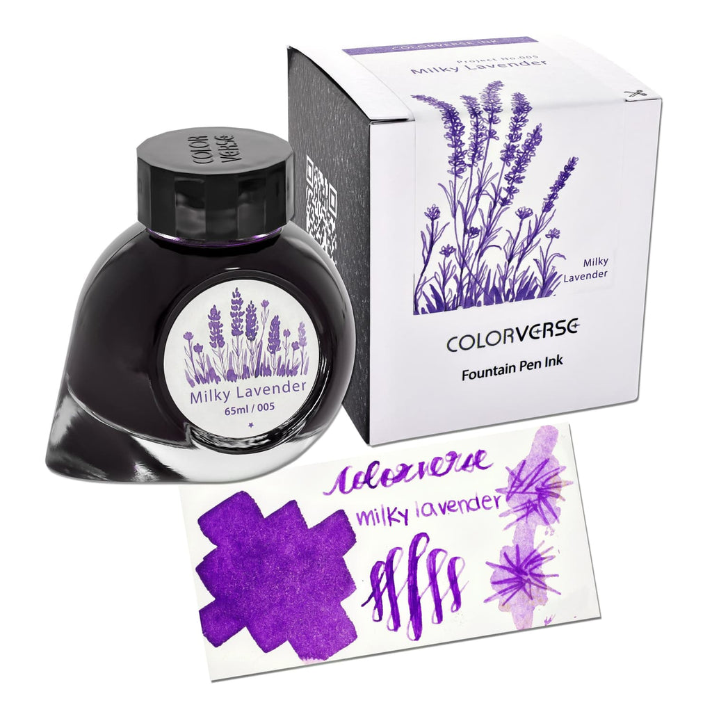 Colorverse Project Bottled Ink in Milky Lavender - 65mL Bottled Ink