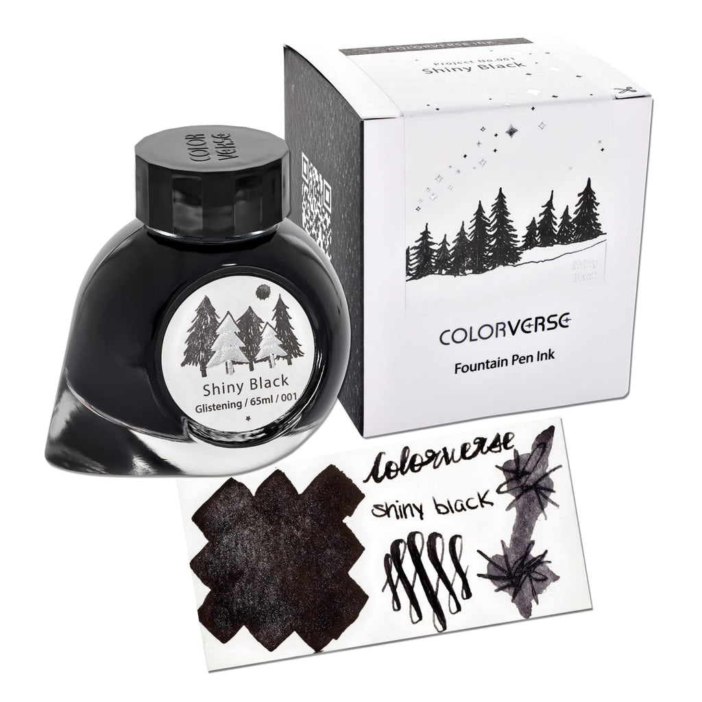 Colorverse Project Bottled Ink in Shiny Black - 65mL Bottled Ink