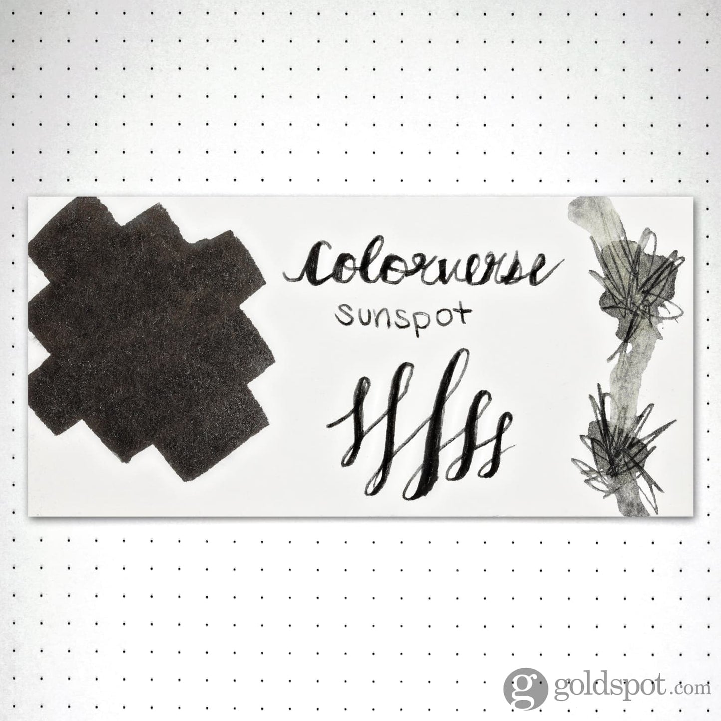 Colorverse Spaceward Mini Bottled Ink in Sunspot Black - 5mL Bottled Ink