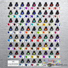 Colorverse The Red Planet Mini Bottled Ink in Map of Mars - 5mL Bottled Ink