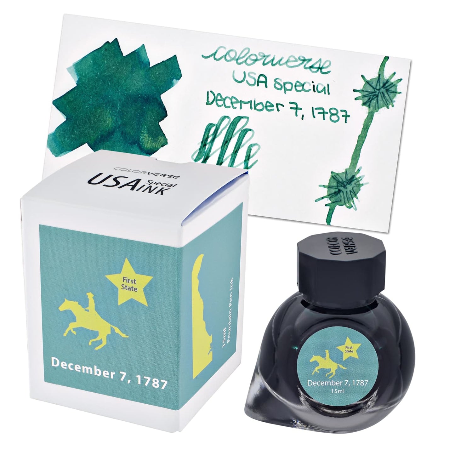 Colorverse USA Special Bottled Ink in Delaware (December 7 1787) - 15mL Bottled Ink