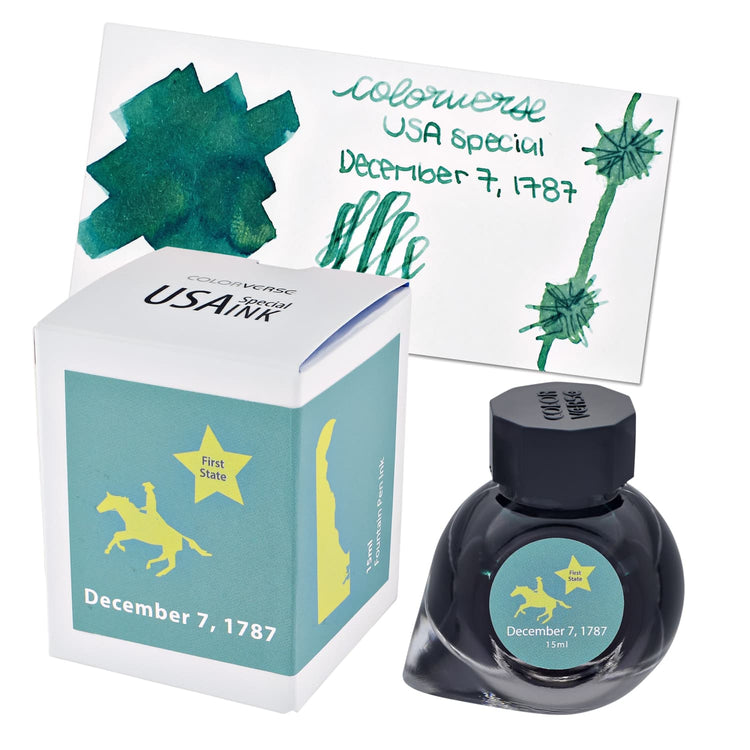 Colorverse USA Special Bottled Ink in Delaware (December 7 1787) - 15mL Bottled Ink