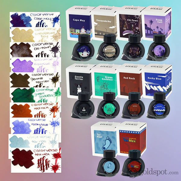Colorverse USA Special Bottled Ink in Texas (Tex Mex) - 15mL Bottled Ink