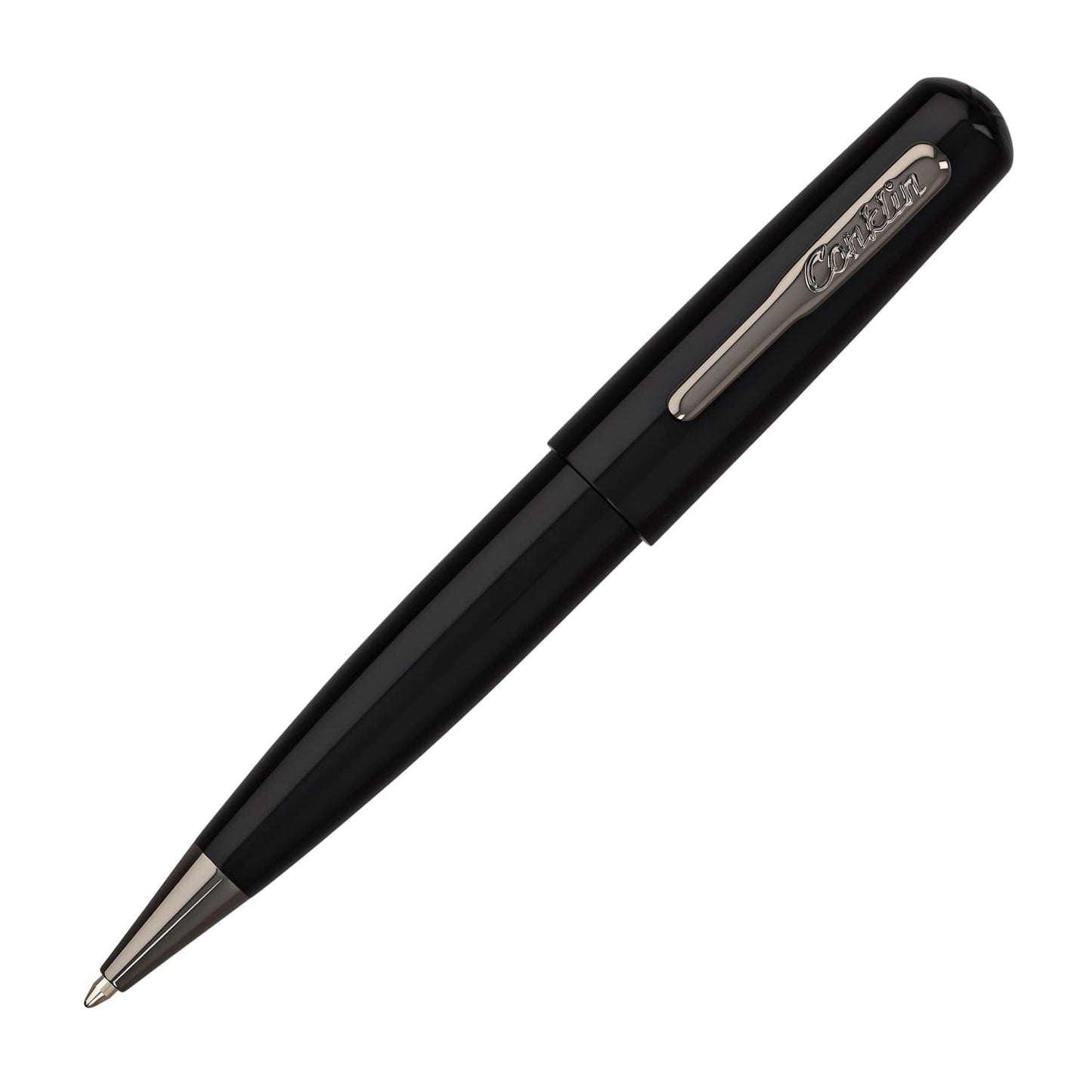 Conklin All American Ballpoint Pen in Raven Black Ballpoint Pen