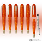 Conklin All American Ballpoint Pen in Sunburst Orange Ballpoint Pen