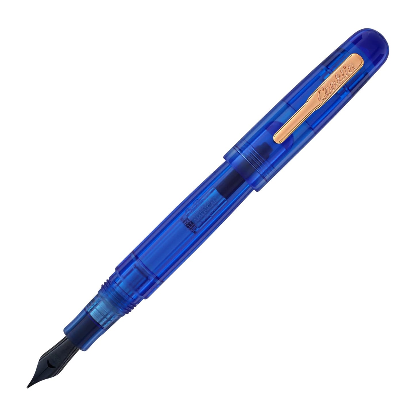 Conklin All American Demo Fountain Pen in Blue Fountain Pen