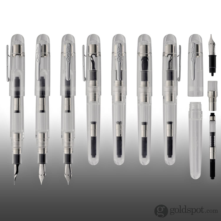 Conklin All American Fountain Pen in Demo White Fountain Pen