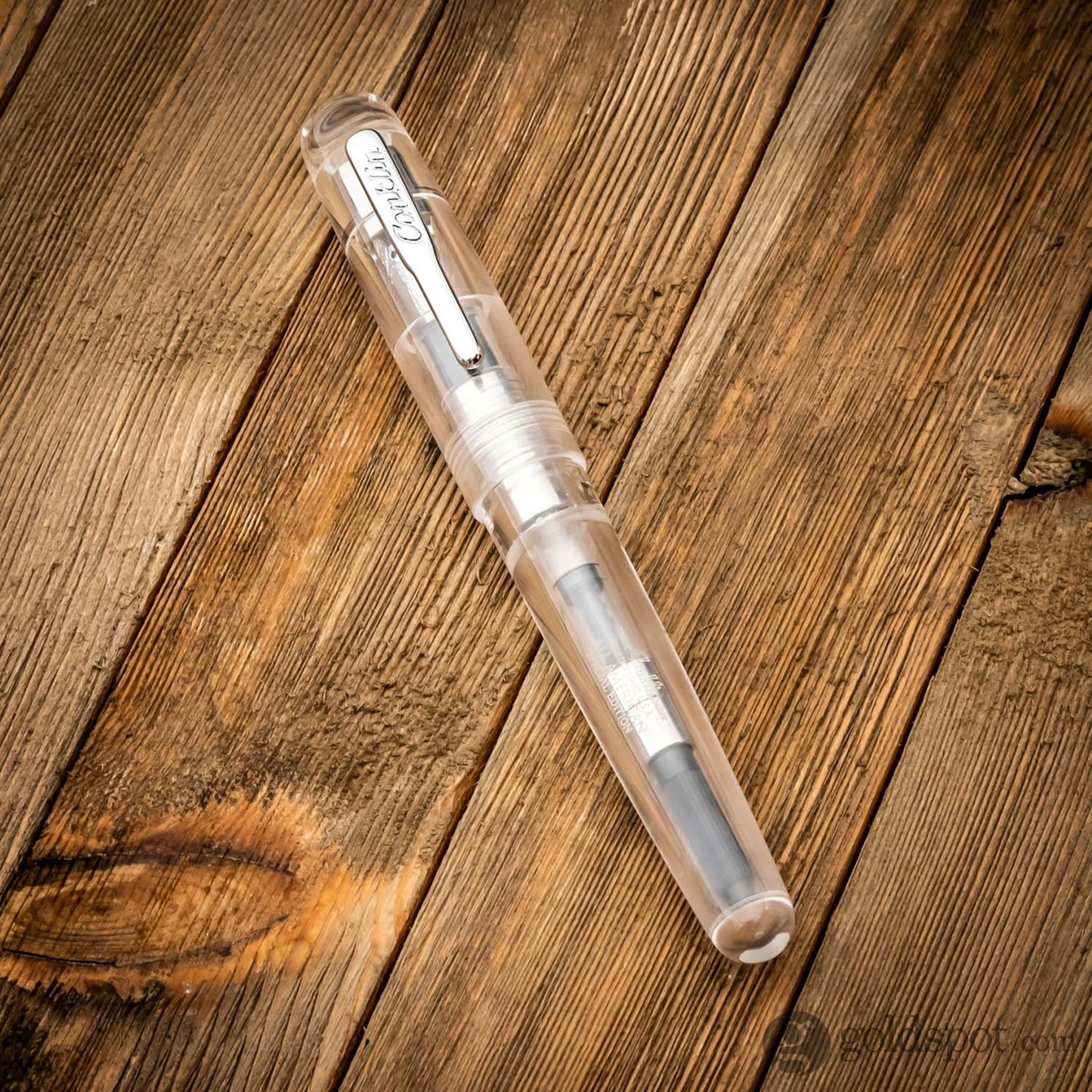 Conklin All American Fountain Pen in Demo White Fountain Pen