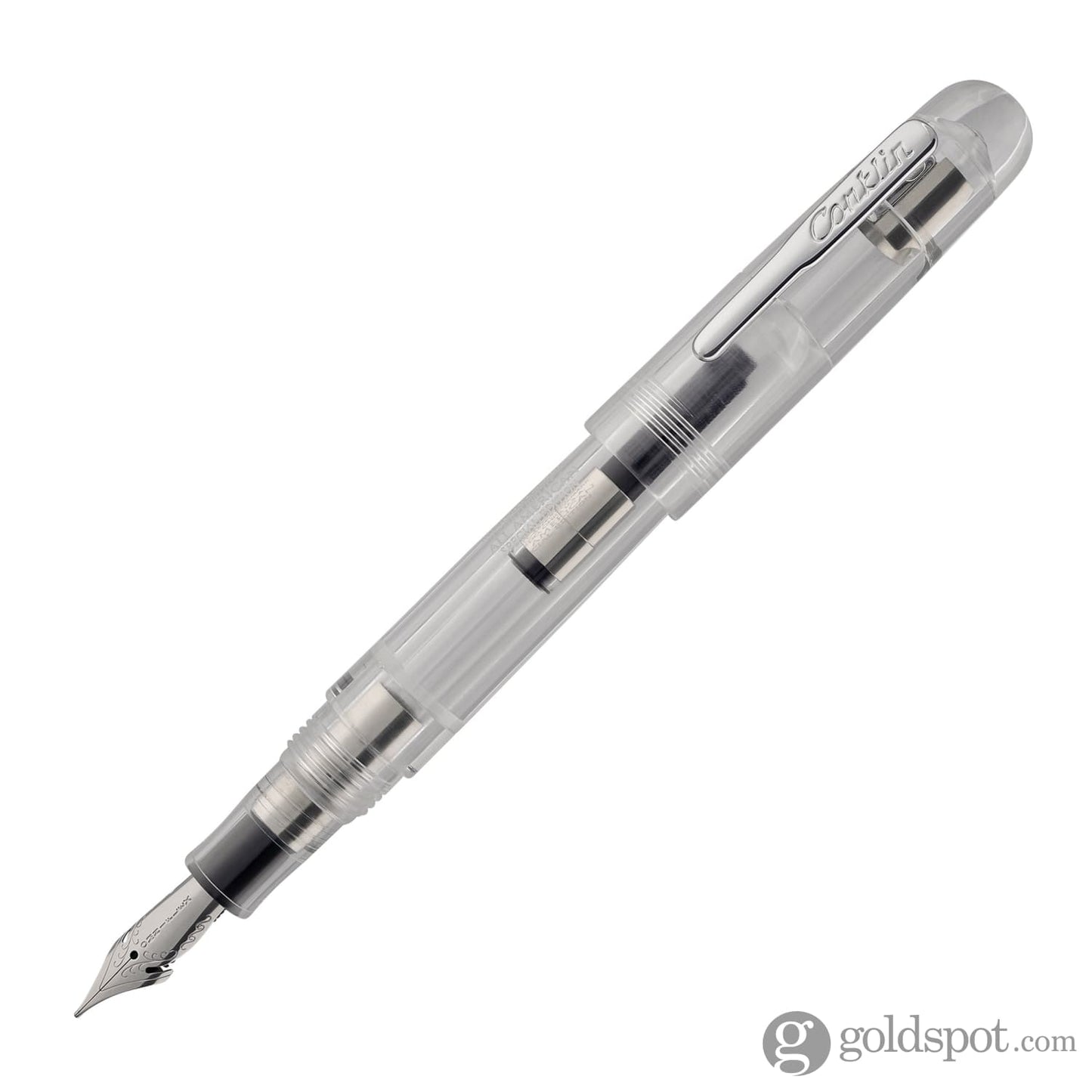 Conklin All American Fountain Pen in Demo White Fountain Pen