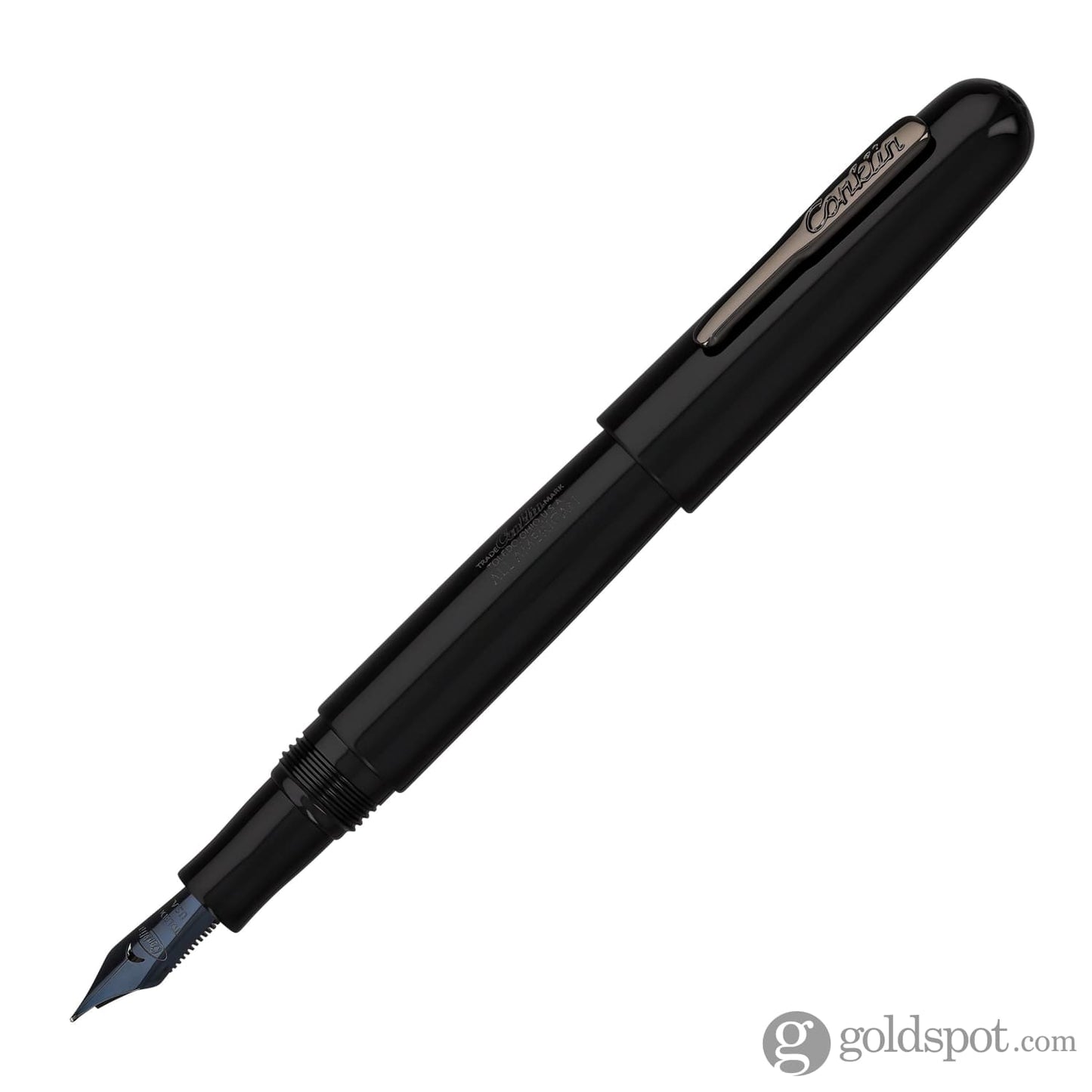 Conklin All American Fountain Pen in Raven Black Fountain Pen