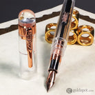Conklin All American Fountain Pen in Rosegold Demo - Limited Edition Fountain Pen