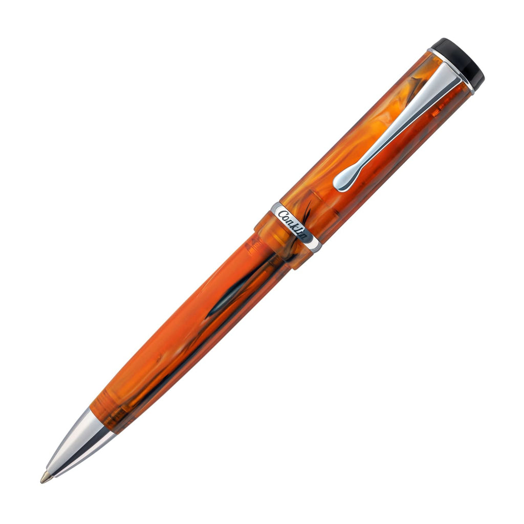 Conklin Duragraph Ballpoint Pen in Amber Ballpoint Pen