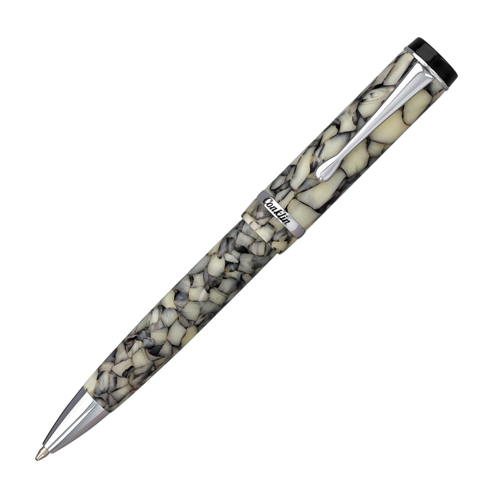 Conklin Duragraph Ballpoint Pen in Cracked Ice Ballpoint Pen