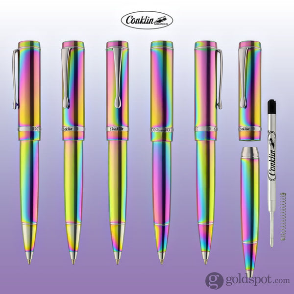 Conklin Duragraph Ballpoint Pen in Rainbow - Special Edition Ballpoint Pen