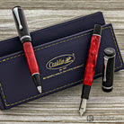 Conklin Duragraph Ballpoint Pen in Red Nights Pen