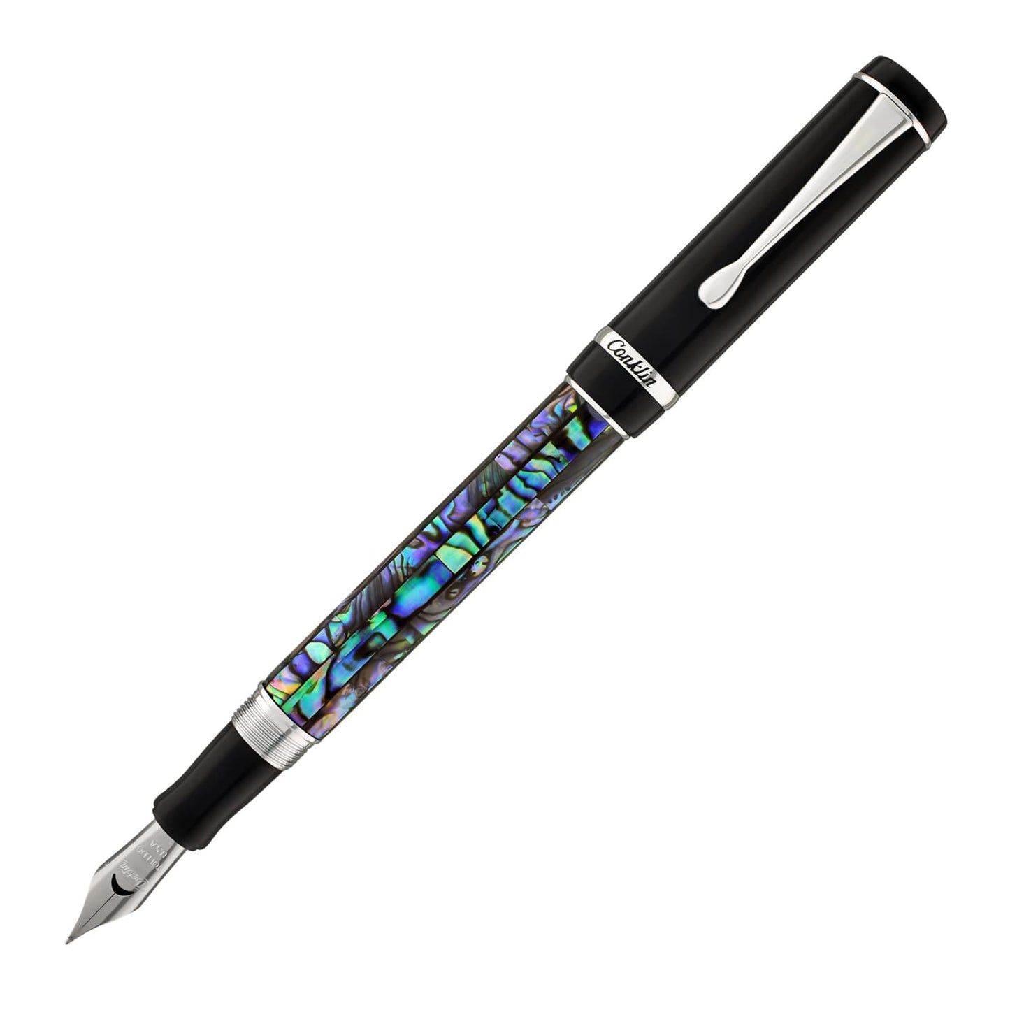 Conklin Duragraph Fountain Pen in Abalone Nights Fountain Pen