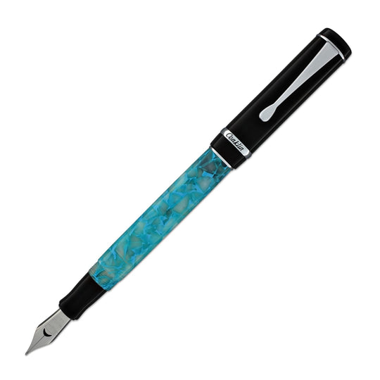 Conklin Duragraph Fountain Pen in Turquoise Nights