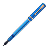 Conklin Duragraph Metal Fountain Pen in Blue