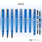 Conklin Duragraph Metal Fountain Pen in Blue Fountain Pen