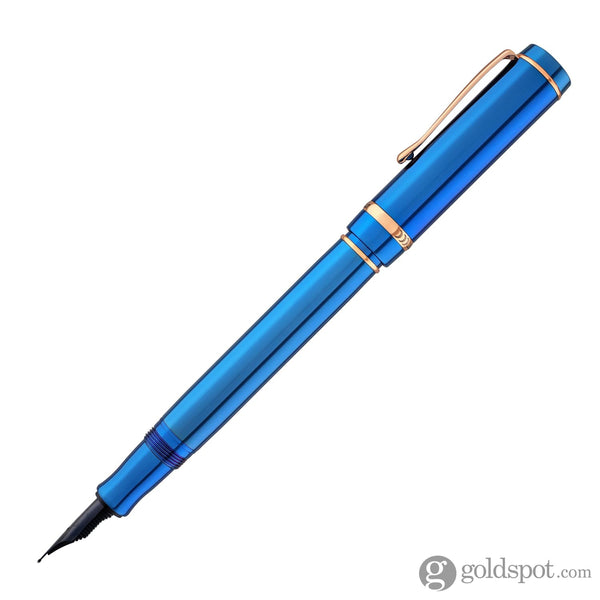 Conklin Duragraph Metal Fountain Pen in Blue Fountain Pen
