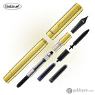 Conklin Duragraph Metal Fountain Pen in Gold Fountain Pen