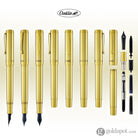 Conklin Duragraph Metal Fountain Pen in Gold Fountain Pen