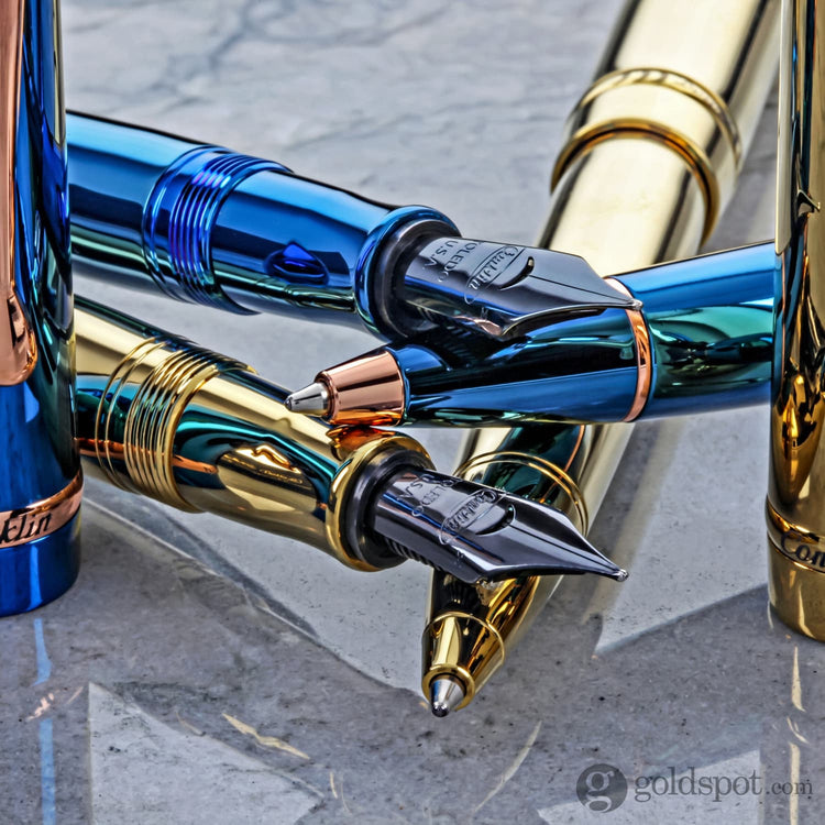 Conklin Duragraph Metal Fountain Pen in Gold Fountain Pen