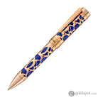 Conklin Endura Deco Crest Ballpoint Pen in Blue with Rosegold Trim Ballpoint Pen