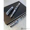 Conklin Endura Deco Crest Fountain Pen in Black with Chrome Trim Fountain Pen