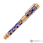 Conklin Endura Deco Crest Fountain Pen in Blue with Rosegold Trim Fountain Pen