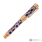 Conklin Endura Deco Crest Fountain Pen in Blue with Rosegold Trim Fountain Pen