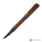 Conklin Endura Deco Crest Fountain Pen in Orange with Gunmetal Trim Fountain Pen