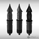 Conklin Fountain Pen in Stainless Steel Black - Omniflex Nib Fountain Pen