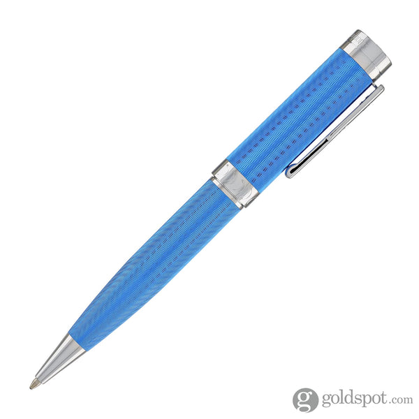 Conklin Herringbone Signature Ballpoint Pen in Blue Ballpoint Pens