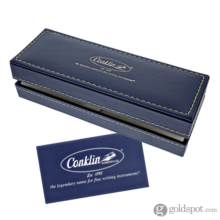 Conklin Herringbone Signature Fountain Pen in Red Fountain Pen