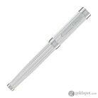 Conklin Herringbone Signature Fountain Pen in Silver Fountain Pen