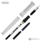 Conklin Herringbone Signature Fountain Pen in Silver Fountain Pen