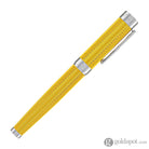 Conklin Herringbone Signature Fountain Pen in Yellow Fountain Pen