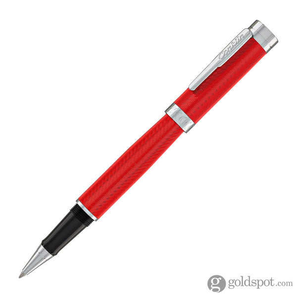 Conklin Herringbone Signature Rollerball Pen in Red Rollerball Pen