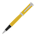 Conklin Herringbone Signature Rollerball Pen in Yellow Rollerball Pen