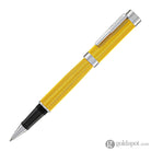 Conklin Herringbone Signature Rollerball Pen in Yellow Rollerball Pen
