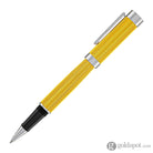 Conklin Herringbone Signature Rollerball Pen in Yellow Rollerball Pen