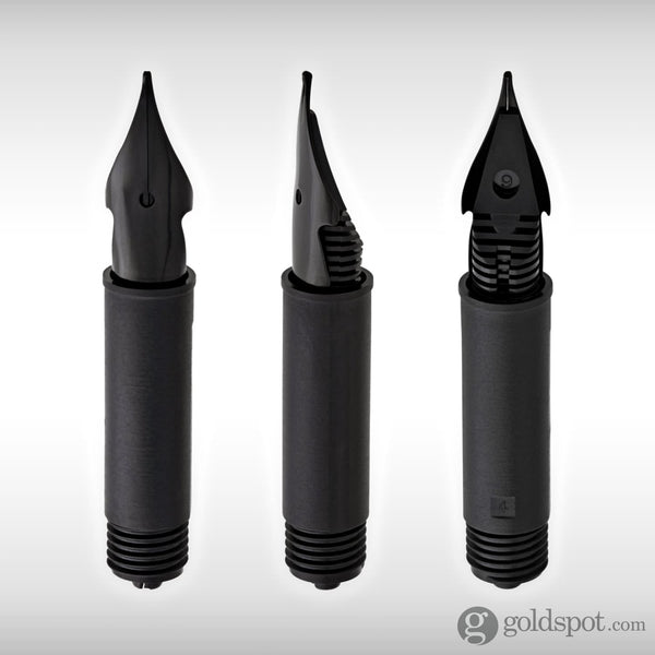 Conklin Replacement Fountain Pen Nibs Small M5 - Stainless Steel Black - Omniflex Nib Fountain Pen Nibs