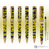 Conklin Stylograph Mosaic Ballpoint Pen in Yellow/Blue Ballpoint Pen