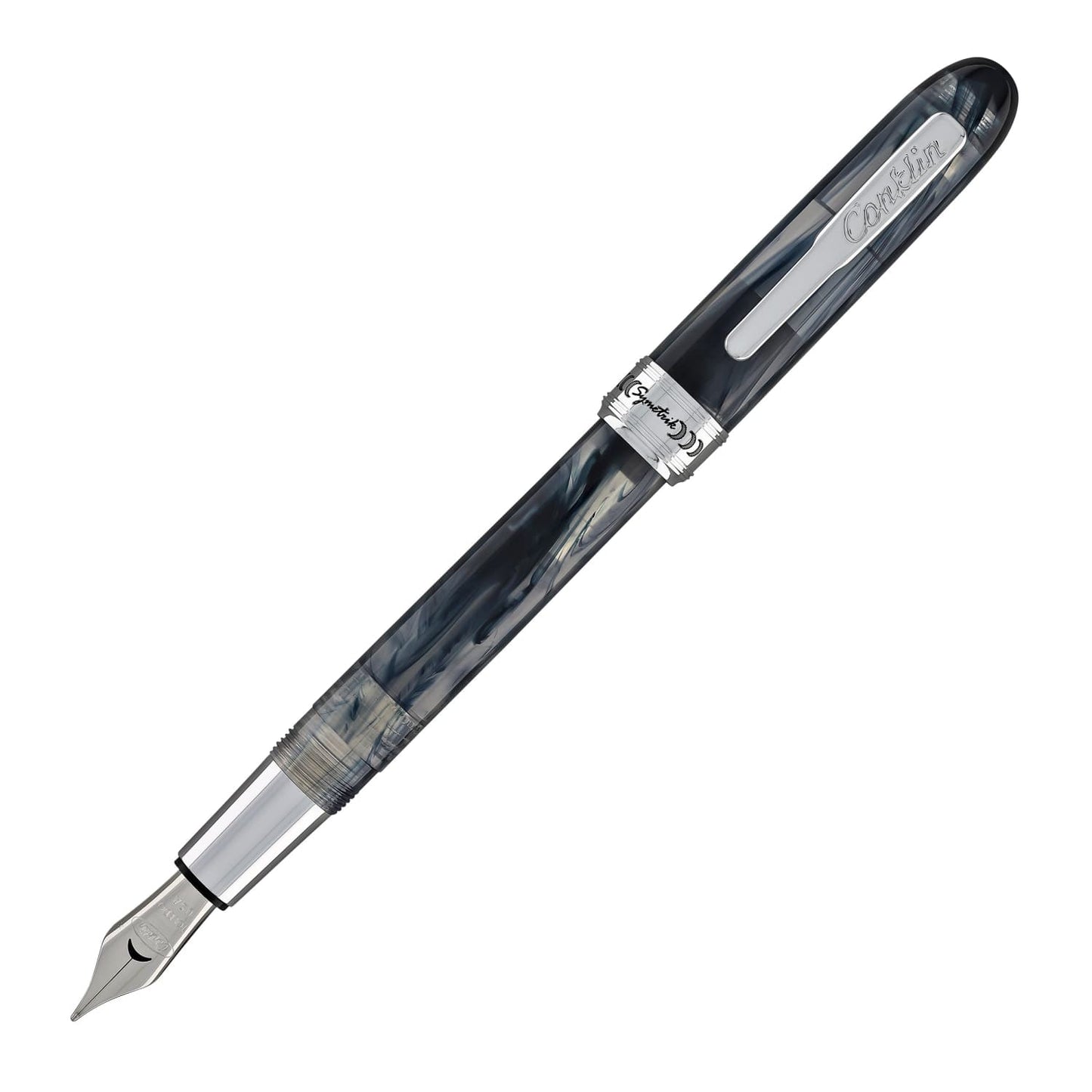 Conklin Symetrik Fountain Pen in Blue Supernova Fountain Pen