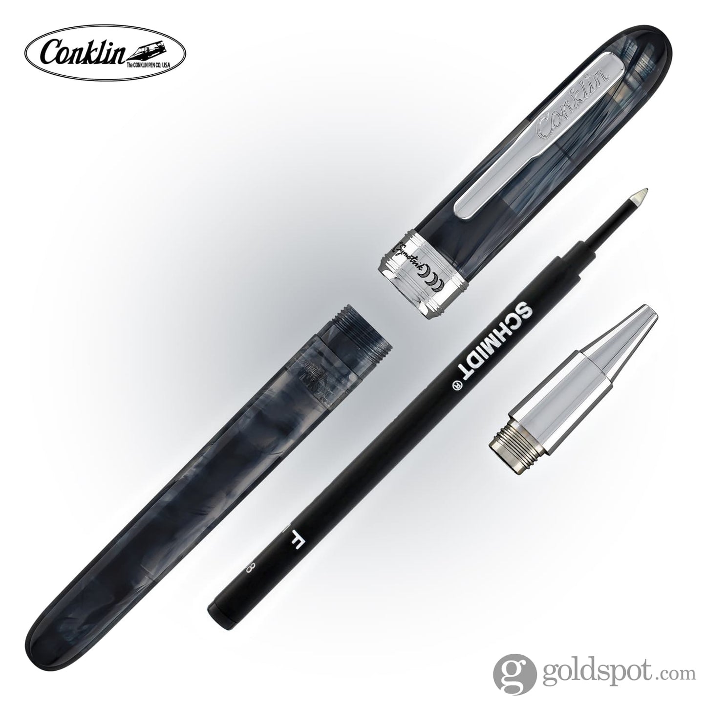 Conklin Symetrik Rollerball Pen in Blue Supernova Rollerball Pen