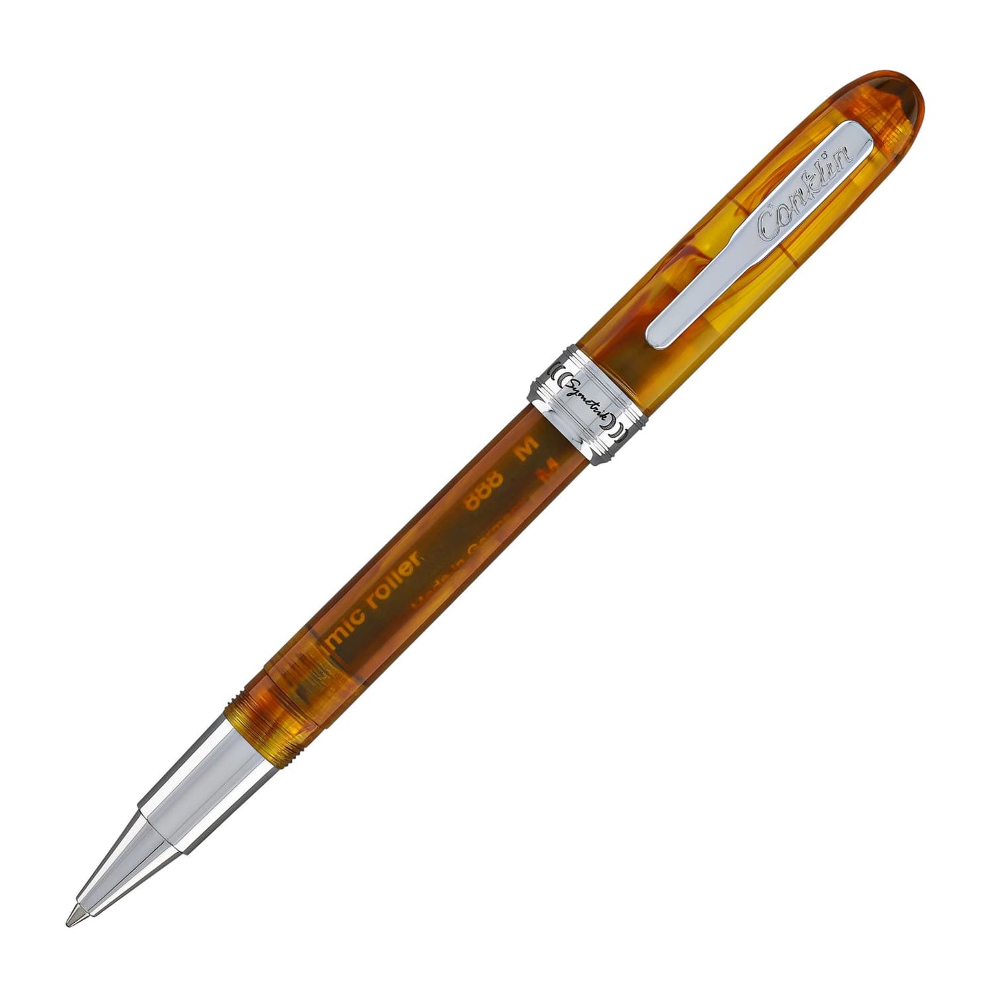 Conklin Symetrik Rollerball Pen in Precious Amber Rollerball Pen