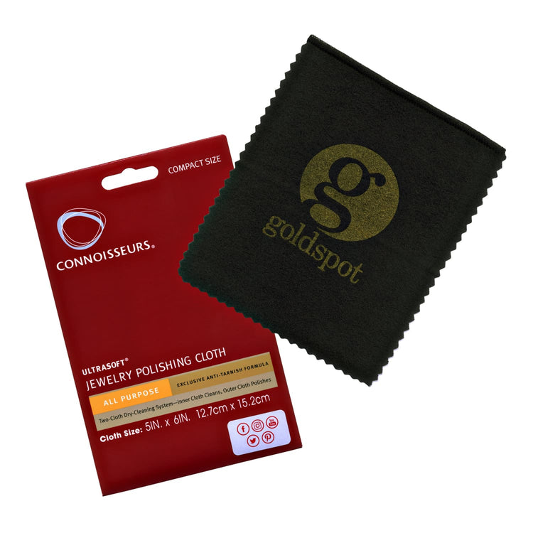 Connoisseurs Goldspot Pen And Jewelry Cleaning Cloth Accessory