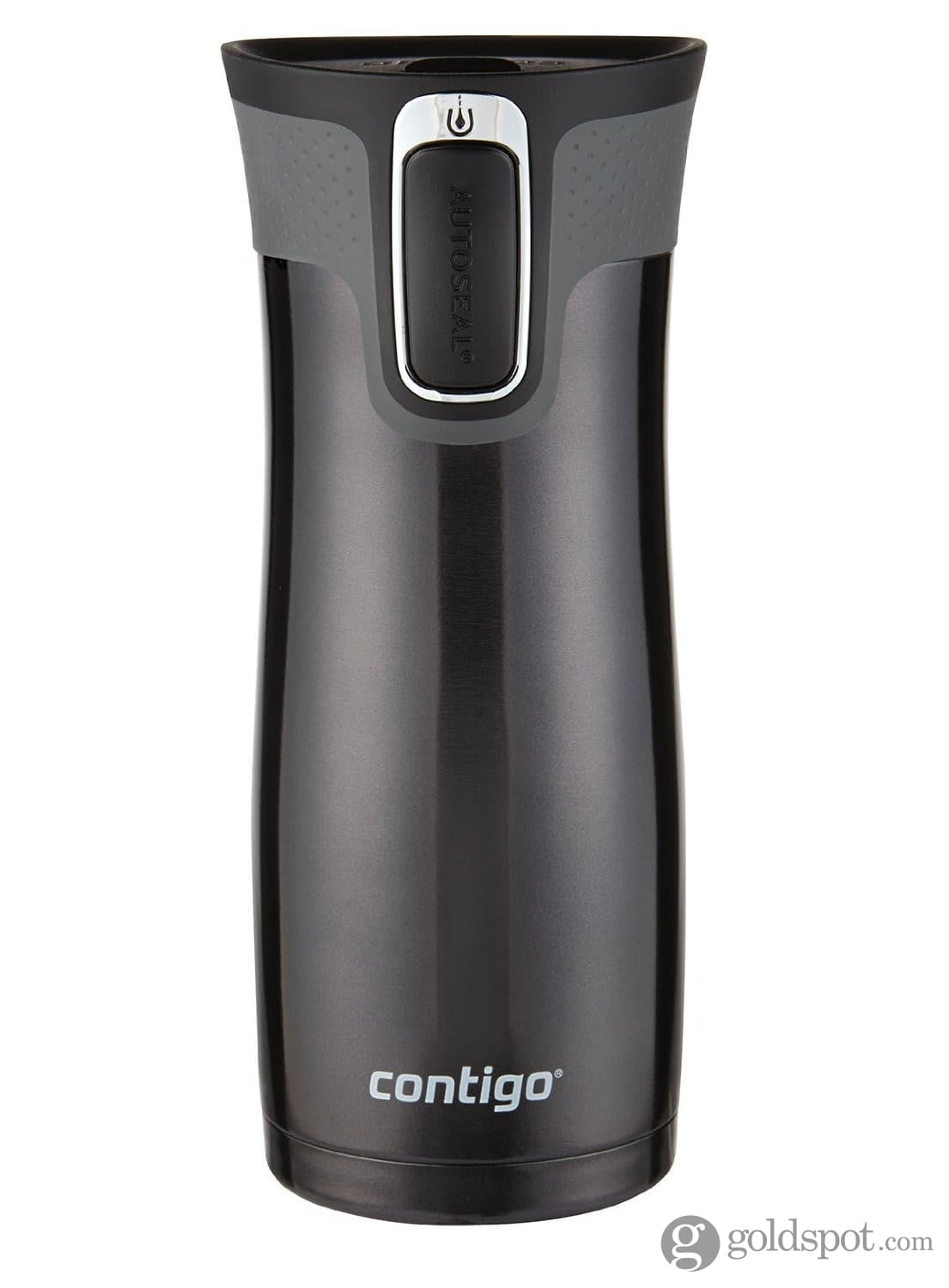 Contigo Autoseal Travel Mug Stainless Steel Vacuum Insulated Tumbler - 2  Pack (Black)