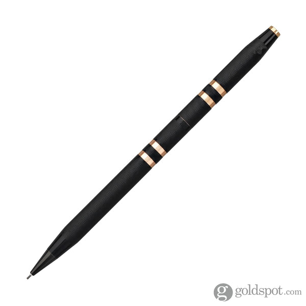 Cross 175th Anniversary Classic Century Mechanical Pencil in Matte Black PVD Ballpoint Pen